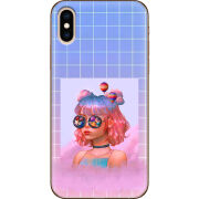 Чехол Uprint Apple iPhone XS Girl in the Clouds