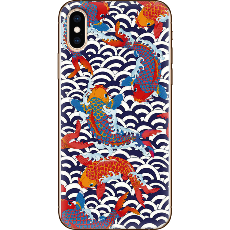 Чехол Uprint Apple iPhone XS Koi Fish