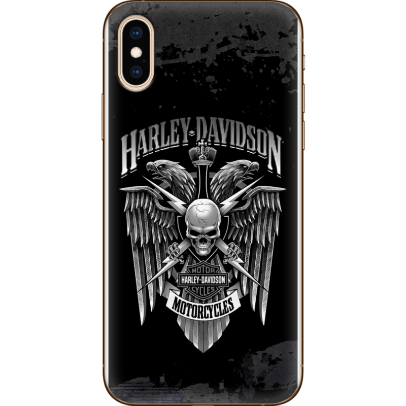 Чехол Uprint Apple iPhone XS Harley Davidson