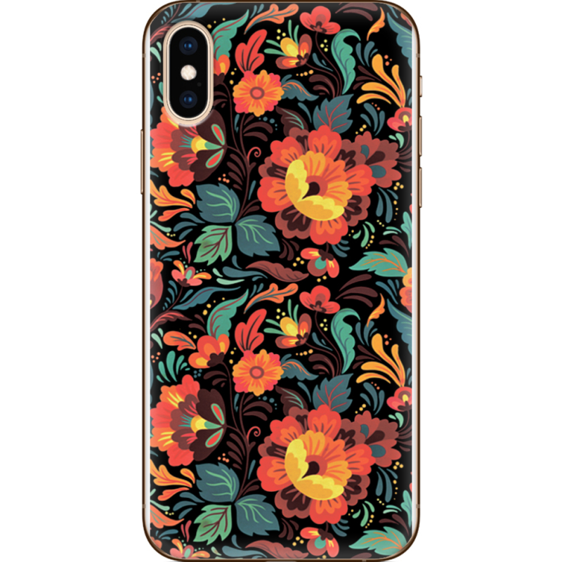 Чехол Uprint Apple iPhone XS Petrykivka
