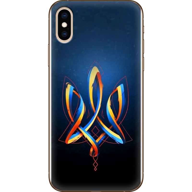 Чехол Uprint Apple iPhone XS Ukrainian Emblem