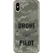 Чехол Uprint Apple iPhone XS Drone Pilot