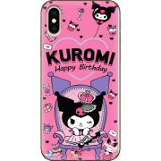 Чехол Uprint Apple iPhone XS День народження Kuromi