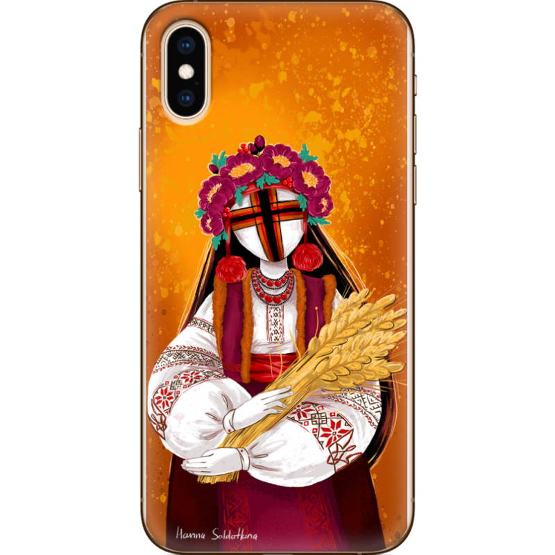 Чехол Uprint Apple iPhone XS Motanka by H Soldatkina