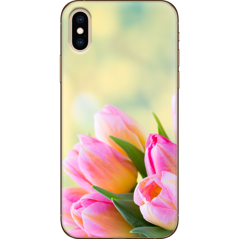 Чехол Uprint Apple iPhone XS Bouquet of Tulips