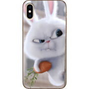 Чехол Uprint Apple iPhone XS Rabbit Snowball