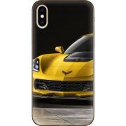 Чехол Uprint Apple iPhone XS Corvette Z06