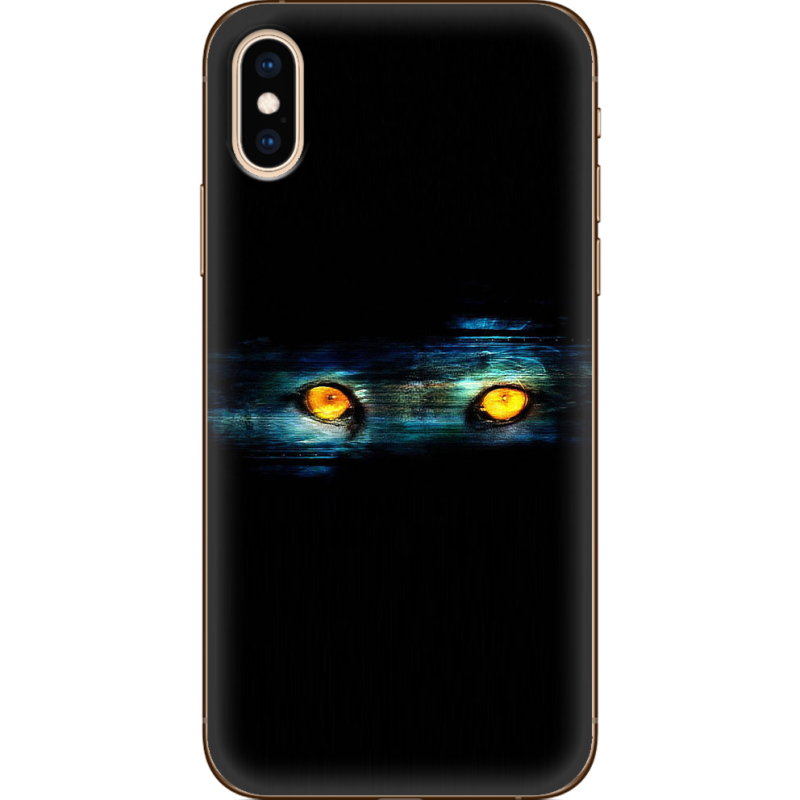 Чехол Uprint Apple iPhone XS Eyes in the Dark