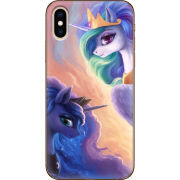 Чехол Uprint Apple iPhone XS My Little Pony Rarity  Princess Luna