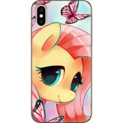 Чехол Uprint Apple iPhone XS My Little Pony Fluttershy