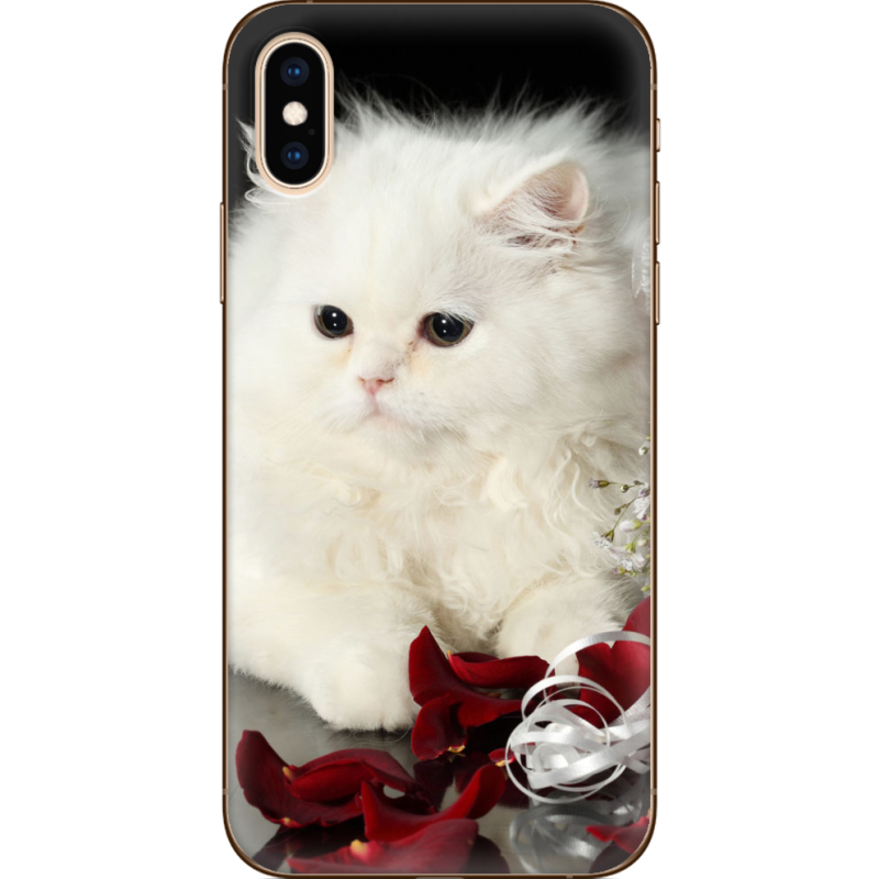 Чехол Uprint Apple iPhone XS Fluffy Cat