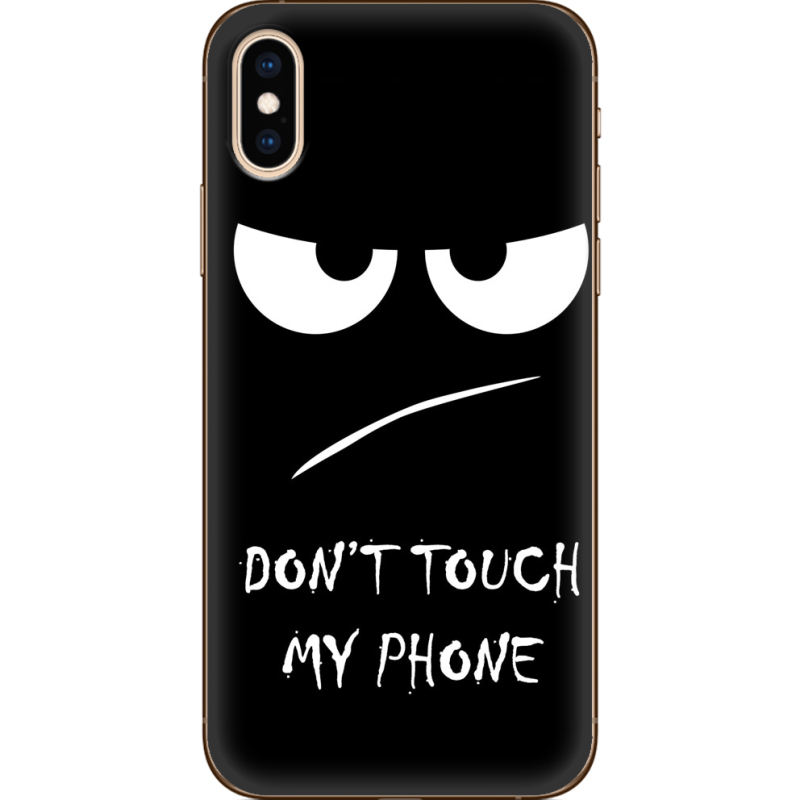 Чехол Uprint Apple iPhone XS Don't Touch my Phone