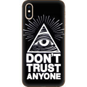 Чехол Uprint Apple iPhone XS Dont Trust Anyone