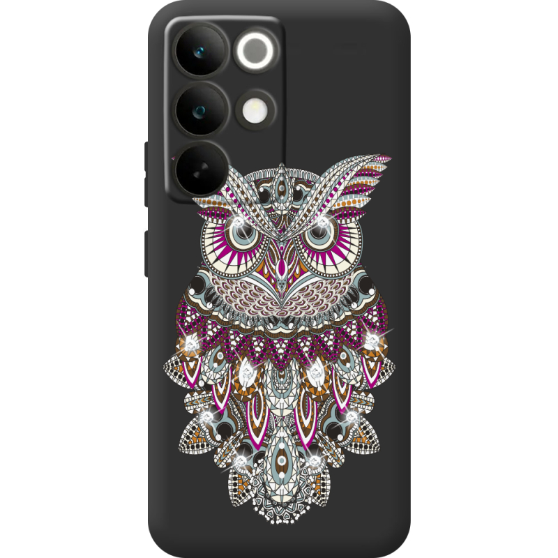 Чохол зі стразами Realme C85 Pro Owl