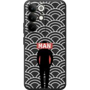 Чорний чохол BoxFace Realme C85 Pro Man Pattern