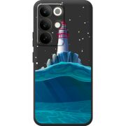 Чорний чохол BoxFace Realme C85 Pro Lighthouse