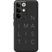 Чорний чохол BoxFace Realme C85 Pro Minimalistic