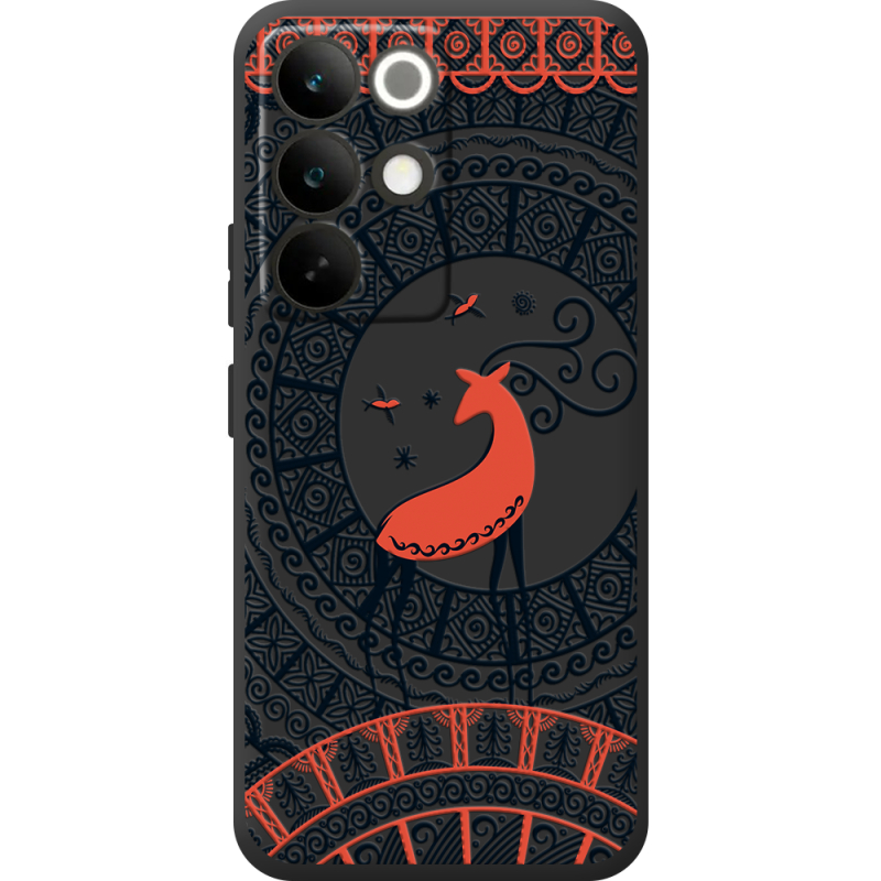 Чорний чохол BoxFace Realme C85 Pro Ornament