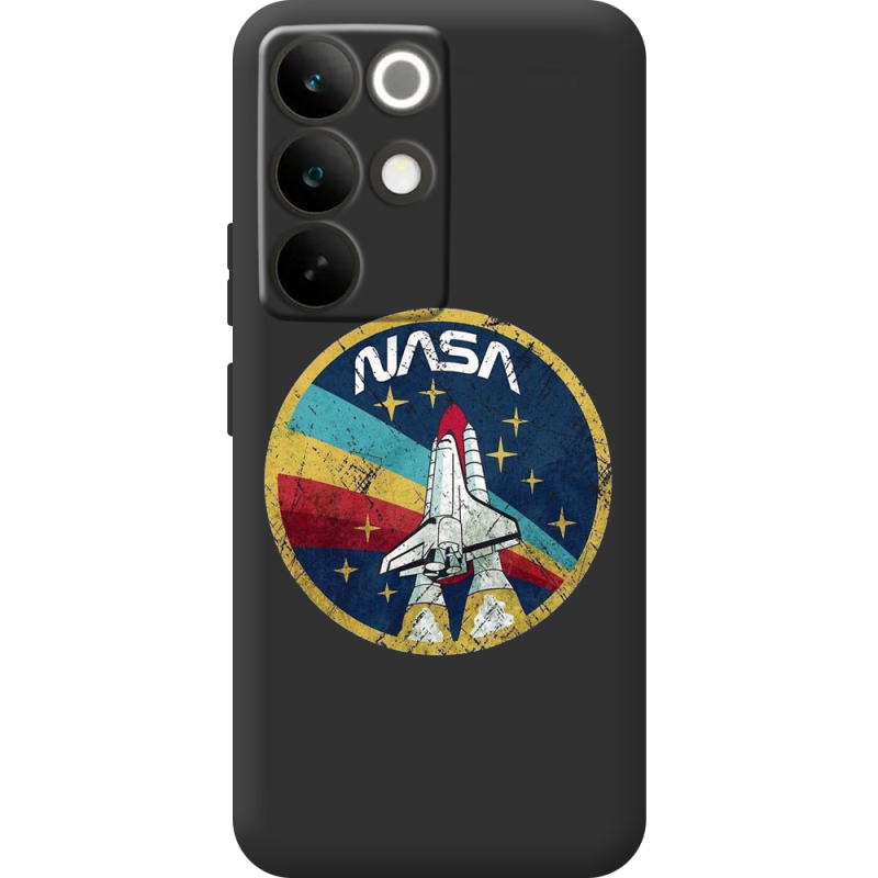 Чорний чохол BoxFace Realme C85 Pro NASA