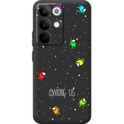 Чорний чохол BoxFace Realme C85 Pro Among Us Invisible