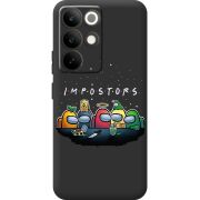 Чорний чохол BoxFace Realme C85 Pro Among Us Impostors