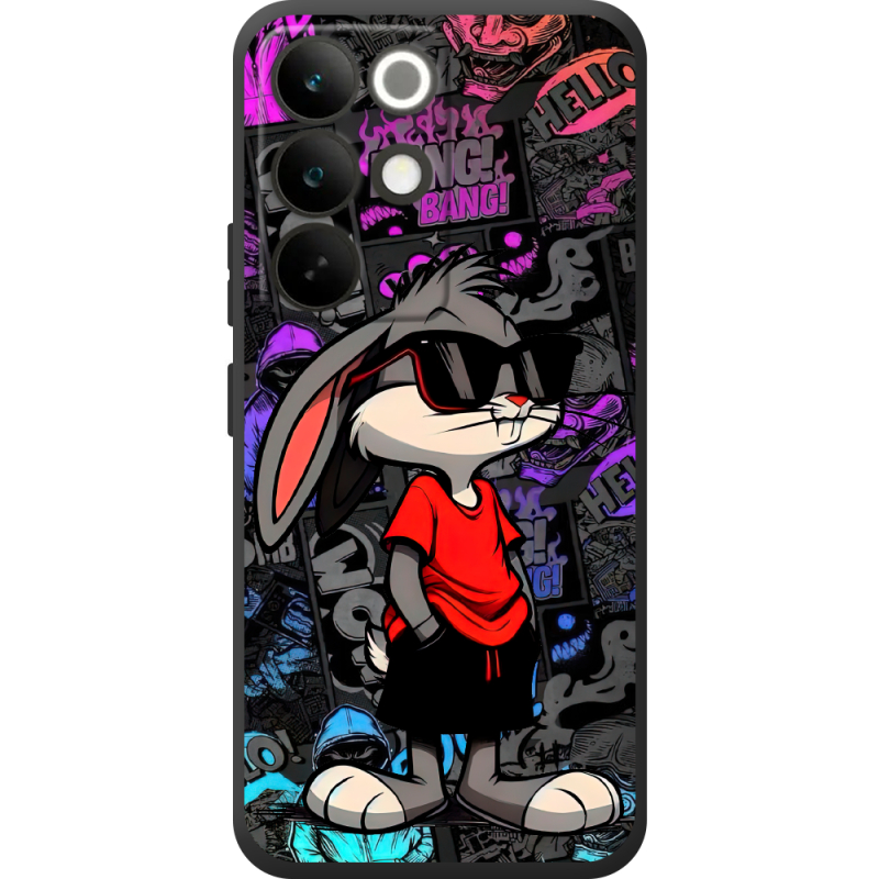 Чорний чохол BoxFace Realme C85 Pro Малий вухань