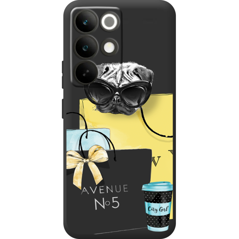 Прозорий чохол BoxFace Realme C85 Pro Fashion Pug