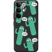 Прозорий чохол BoxFace Realme C85 Pro с 3D-глазками HIYA