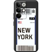 Прозорий чохол BoxFace Realme C85 Pro Ticket New York