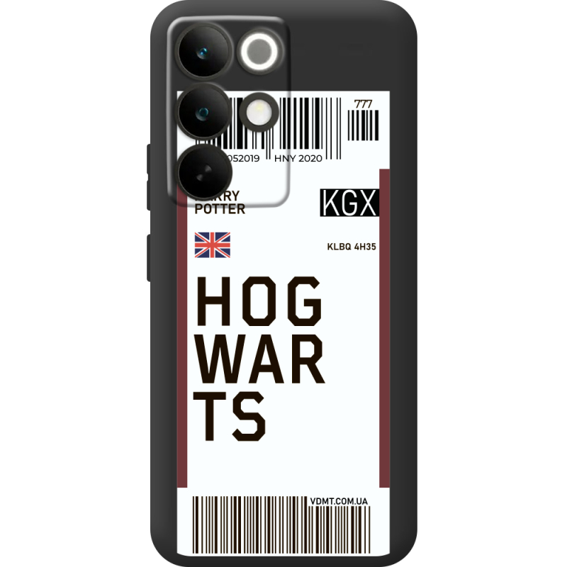 Прозорий чохол BoxFace Realme C85 Pro Ticket Hogwarts