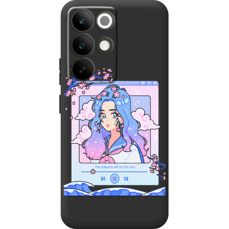 Прозорий чохол BoxFace Realme C85 Pro The Sakuras Will Cry For You