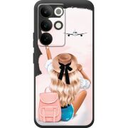 Прозорий чохол BoxFace Realme C85 Pro Travel Girl