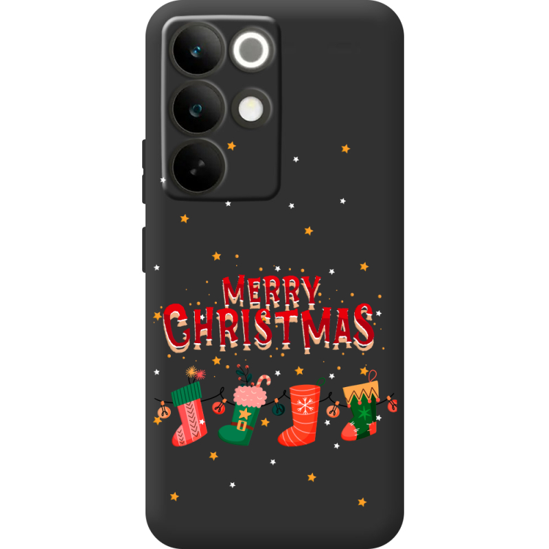 Прозорий чохол BoxFace Realme C85 Pro Merry Christmas