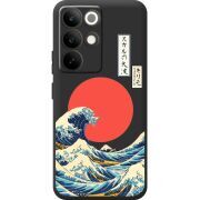 Прозорий чохол BoxFace Realme C85 Pro Большая волна в Канагаве