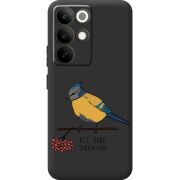 Прозорий чохол BoxFace Realme C85 Pro Синиця і калина