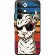 Прозорий чохол BoxFace Realme C85 Pro Стильна Лама