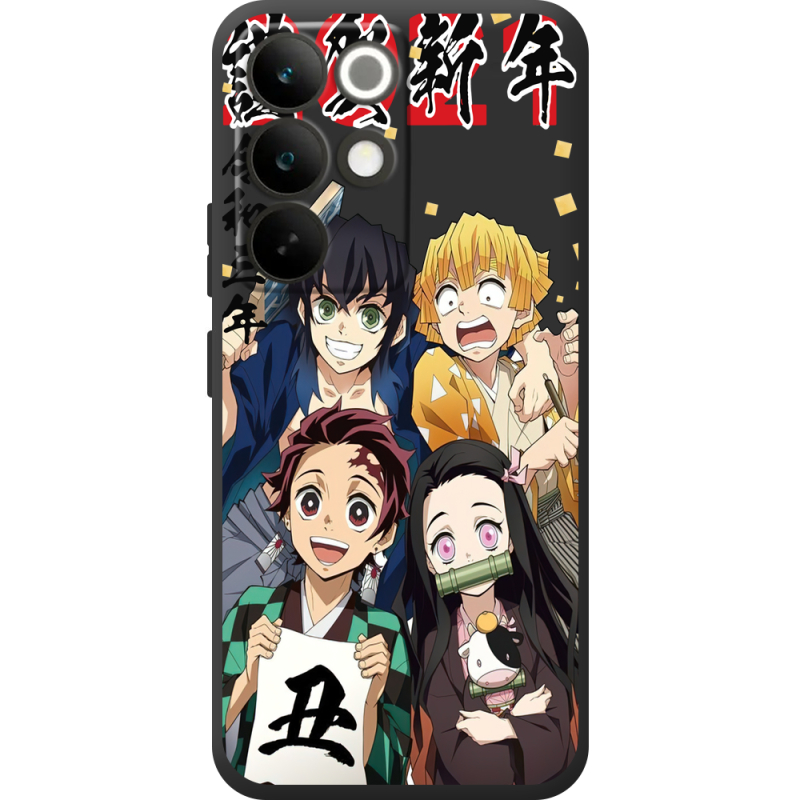 Прозорий чохол BoxFace Realme C85 Pro Незуко та друзі