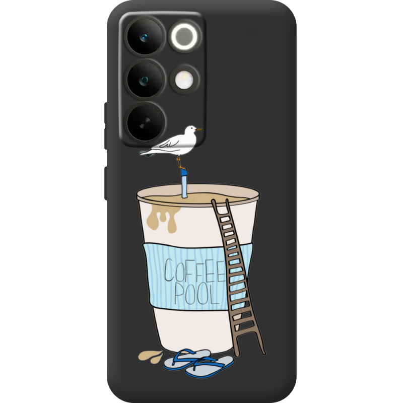 Прозорий чохол BoxFace Realme C85 Pro Segull in Cofee Pool