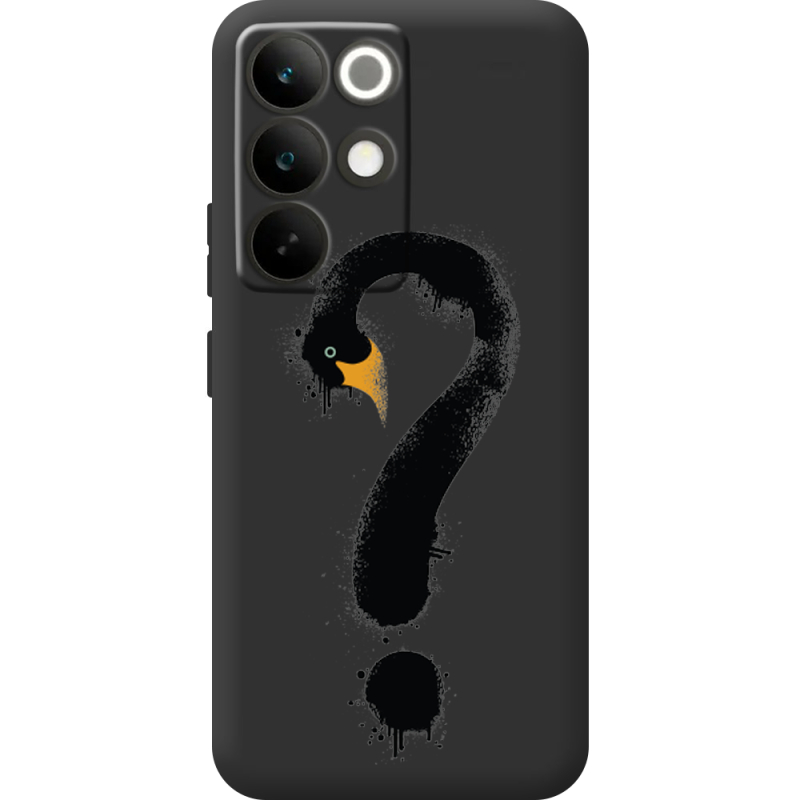 Прозорий чохол BoxFace Realme C85 Pro Swan question