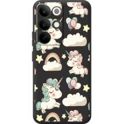 Прозорий чохол BoxFace Realme C85 Pro Unicorns