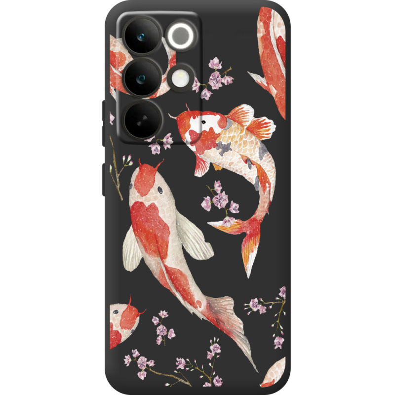 Прозорий чохол BoxFace Realme C85 Pro Japanese Koi Fish