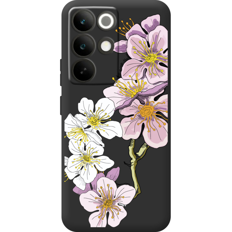 Прозорий чохол BoxFace Realme C85 Pro Cherry Blossom