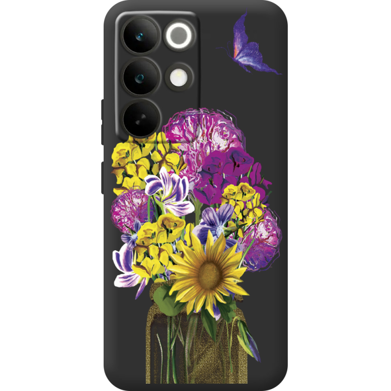 Прозорий чохол BoxFace Realme C85 Pro My Bouquet