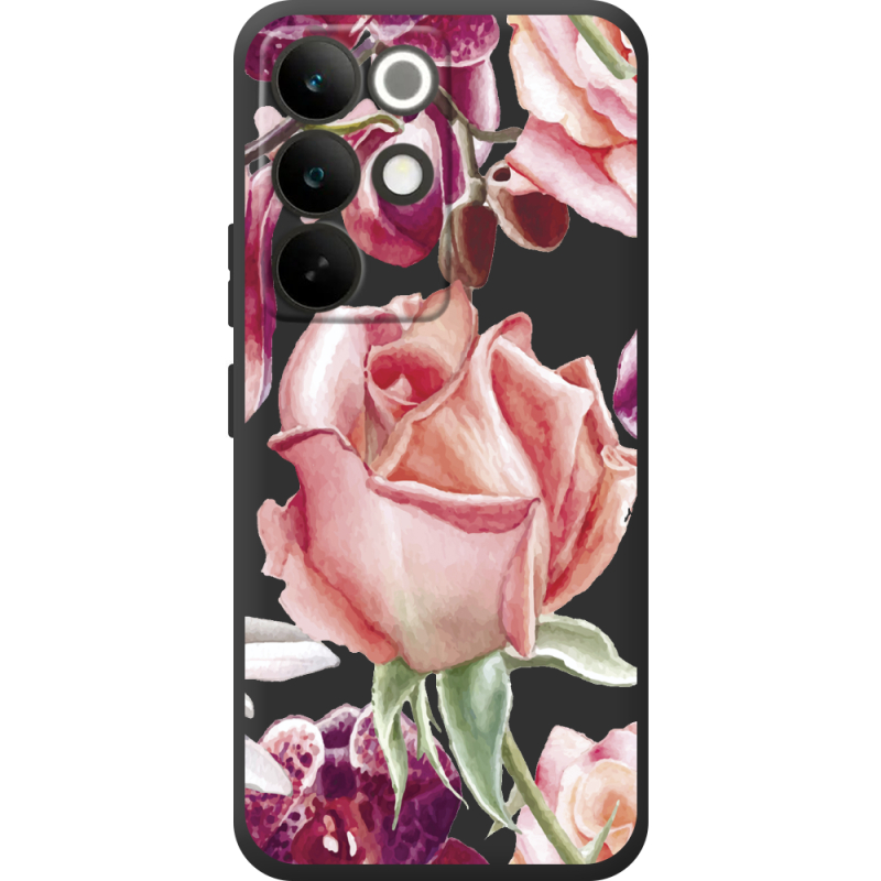 Прозорий чохол BoxFace Realme C85 Pro Rose