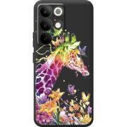 Прозорий чохол BoxFace Realme C85 Pro Colorful Giraffe