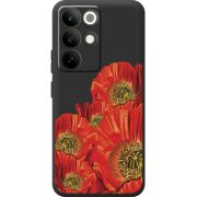 Прозорий чохол BoxFace Realme C85 Pro Red Poppies