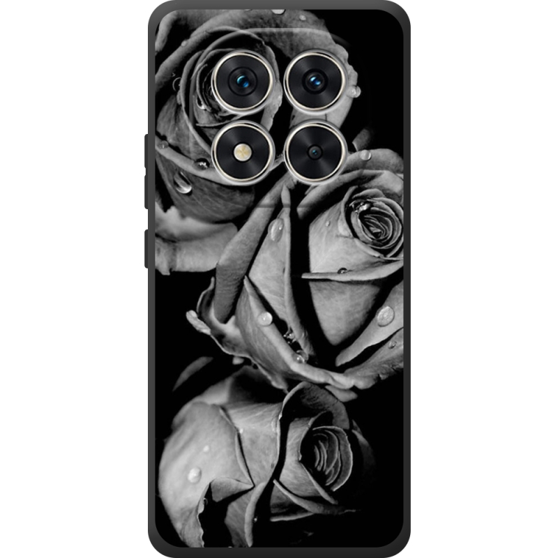 Чохол BoxFace Xiaomi Redmi Note 15 Pro Black and White Roses