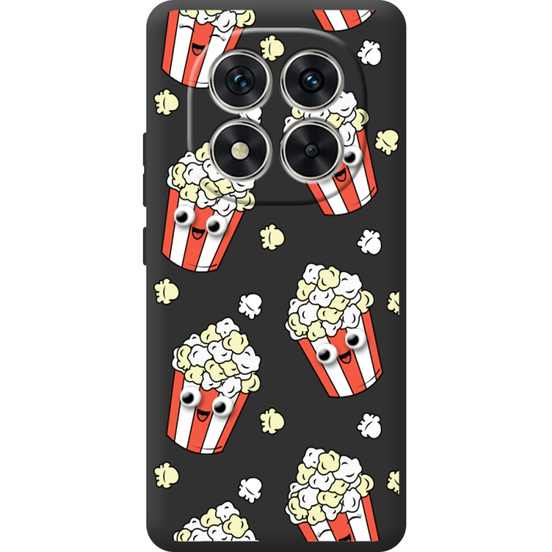 Прозорий чохол BoxFace Xiaomi Redmi Note 15 Pro с 3D-глазками Popcorn