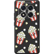 Прозорий чохол BoxFace Xiaomi Redmi Note 15 Pro с 3D-глазками Popcorn