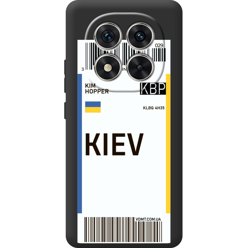 Прозорий чохол BoxFace Xiaomi Redmi Note 15 Pro Ticket Kiev